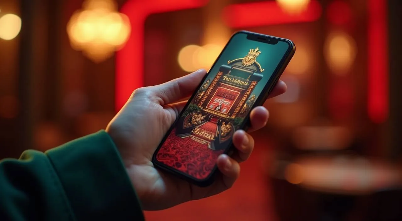 Mobile casino lobby